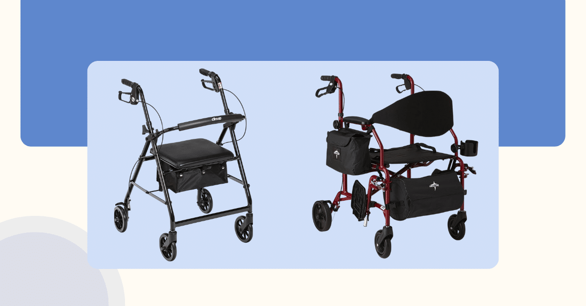 Rollator vs Wheelchair or The Rollator Wheelchair Combo?